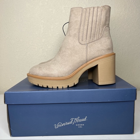 NEW Universal Thread Women's Katrina Platform Boots - Picture 5 of 13